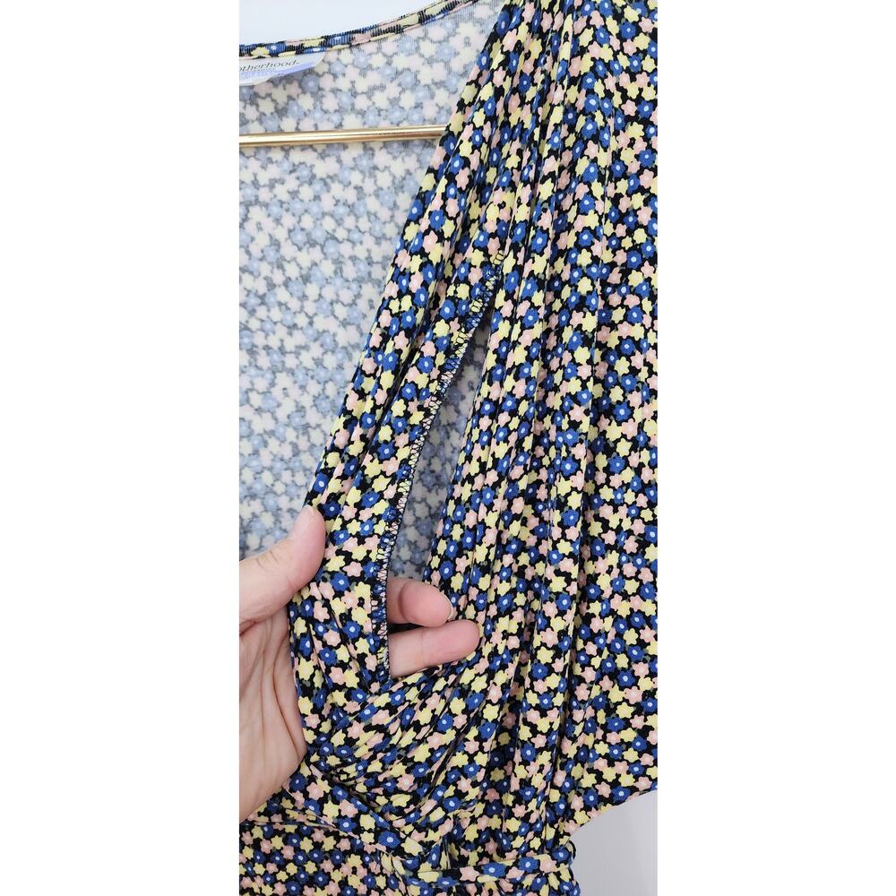 Motherhood Maternity Nursing Floral‎ Maxi Dress Soft Stretchy Size Small - Picture 5 of 7